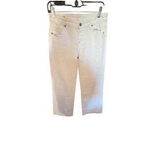 Citizens of Humanity White Jeans Birkin #186 Low Waist Wide‎ Leg Stretch Size 27